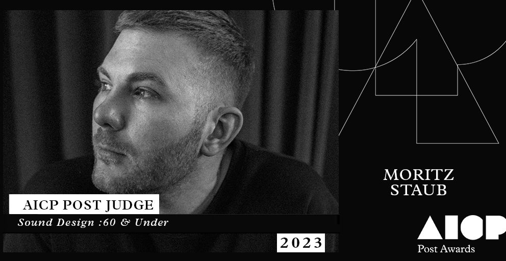 AICP Awards 2023 | Post Judge Moritz Staub